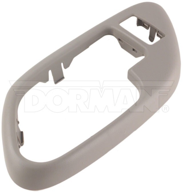 Dorman 88534 Interior Door Handle Bezel With Lock Hole Gray