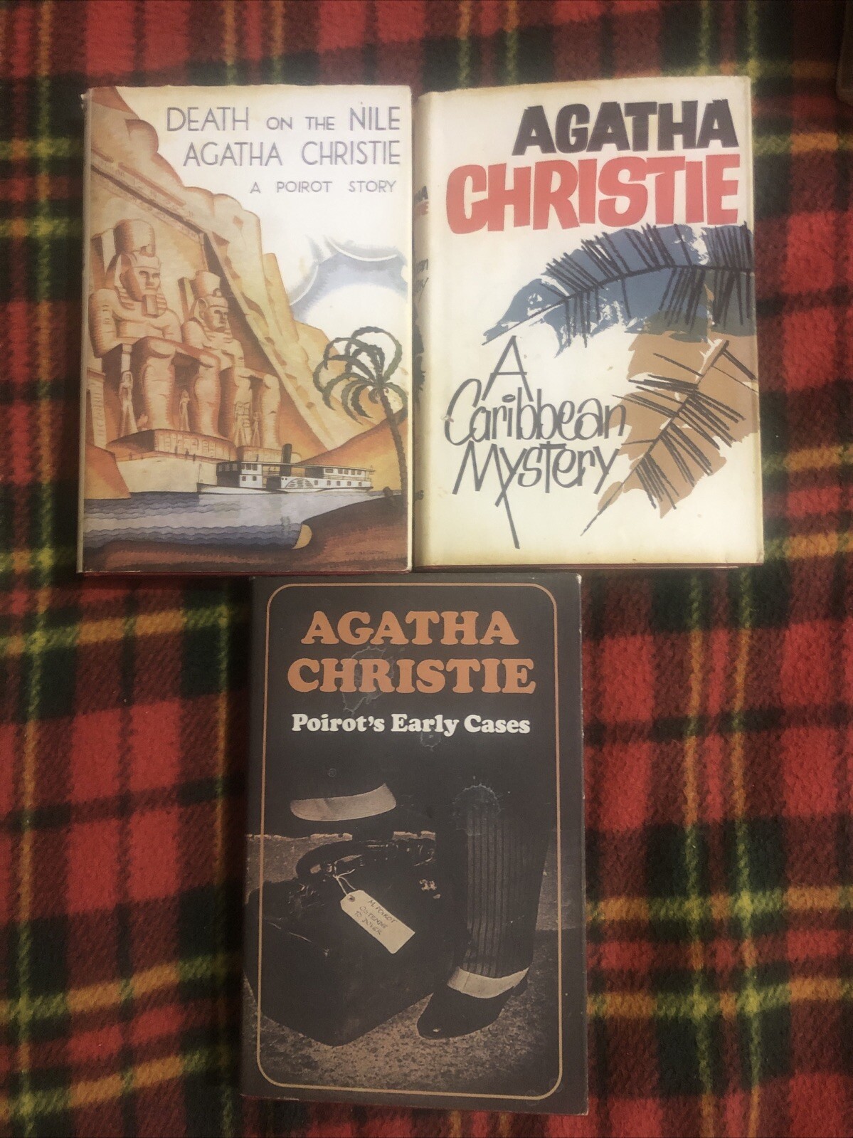 3 x Agatha Christie H/Backs📕2013/14 Facsimile Editions - Crime Club/Collins