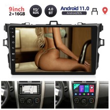 For Toyota Corolla 2009-2013 Android 11.0 Car Radio GPS Navi Stereo MP5 Player