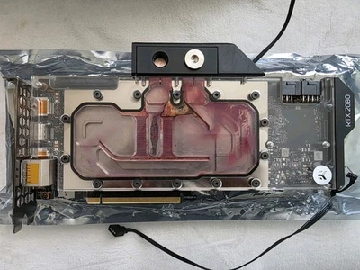 Gigabyte GeForce RTX 2080 Windforce OC 8GB GPU with EKWB Water Block - image 1 of 4