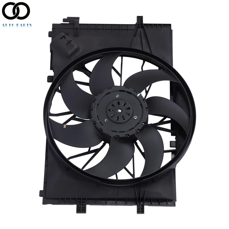 Conjunto de ventilador de refrigeración del radiador para Mercedes-Benz W203 C Clase CLK 2035001693 Foto 3 de 4