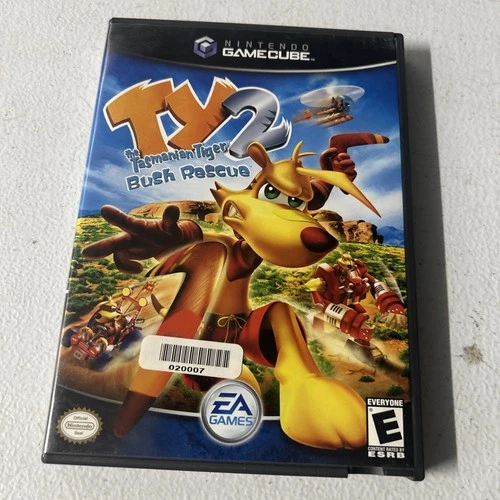 Ty the Tasmanian Tiger 2: Bush Rescue (GameCube) Complete CIB - Tested & Working