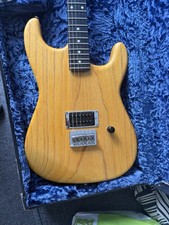 Bloodstone Custom UK Made Electric Guitar, One Piece Ash Body