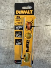 DeWALT DWHT42525-0  165MM TORPEDO BILLET MAGNETIC SPIRIT LEVEL “BRAND NEW”