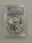 2020 (S) Silver Eagle PCGS MS69 First Strike Flag Label ~~ No Spots (568)