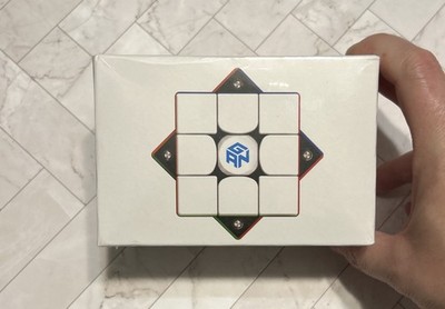 GAN 356 M, 3x3 Magnetic Speed Cube Stickerless Gans 356M Magic Cube (Lite ver...