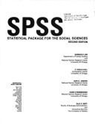Statistical Package for the Social Sciences Paperback N. Nie