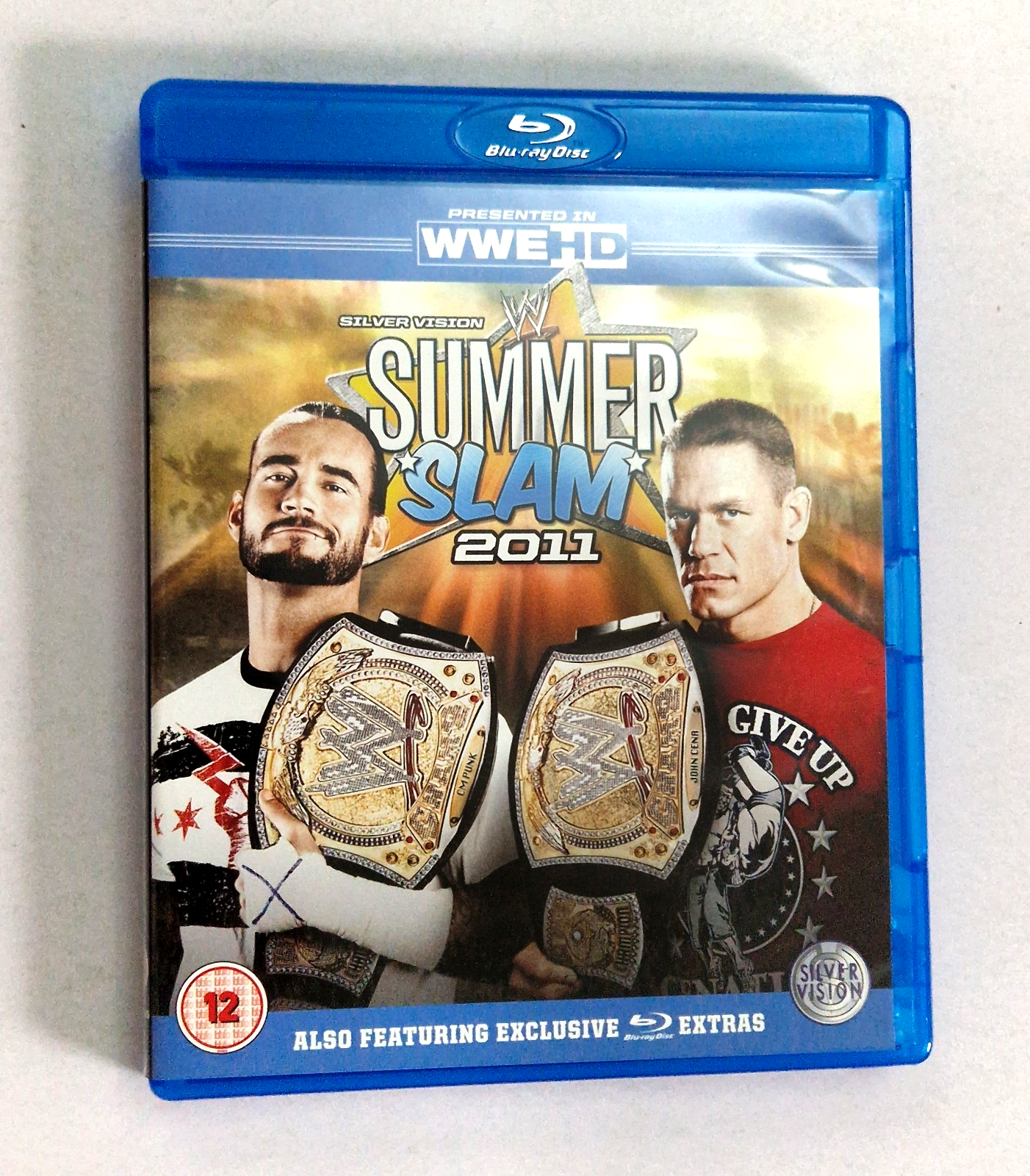 Summerslam 2011 BLU RAY WWE Wrestling Silver Vision Release