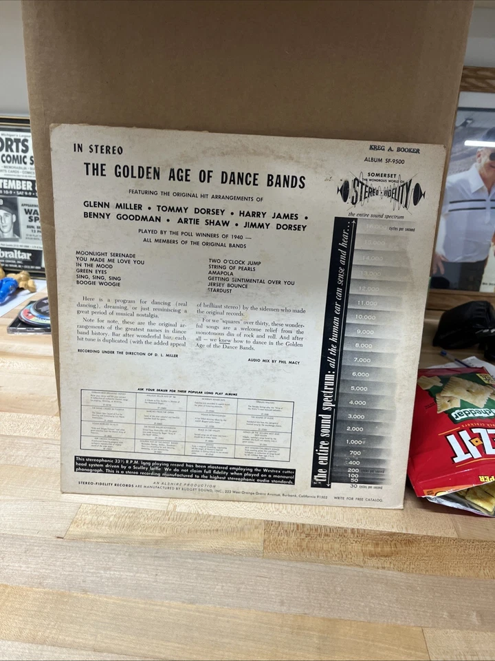The Golden Age Of The Dance Bands.  (Vinyl, 1958) Somerset LP, Box 193 - Image 2 of 4