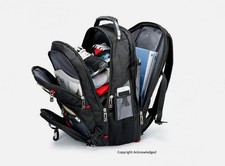 SWISS WIN (Swiss Army Knife Makers) Large Laptop Multi Pocket Function Rucksack