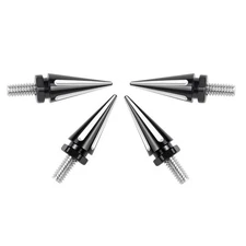 Windshield Spike Bolts New Aluminum Black Fit for Harley Road Glide FLTR 2015-Up