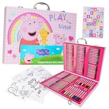 Colouring, Arts & Crafts Set for Kids, 137 Pcs Stationary Supplies, Colouring