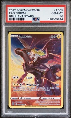 Zekrom TG05/TG30 PSA 10 Pokémon Brilliant Stars | eBay