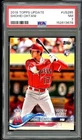 Shohei Ohtani Rookie Card 2018 Topps Update #us285 PSA 7