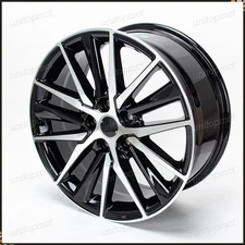 18 x 8 Inch Machined Black Rim For Toyota Camry 2021-2024 Replacement Wheel