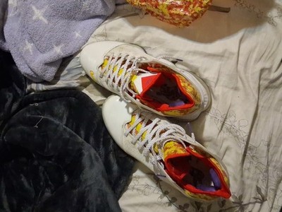 Size 11.5 - Nike Flintstone x LeBron 19 Low Magic Fruity Pebbles