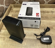 NETGEAR C3700V2 Wi-Fi DOCSIS 3.0 Cable Modem Router w/ Adapter Version Two A 