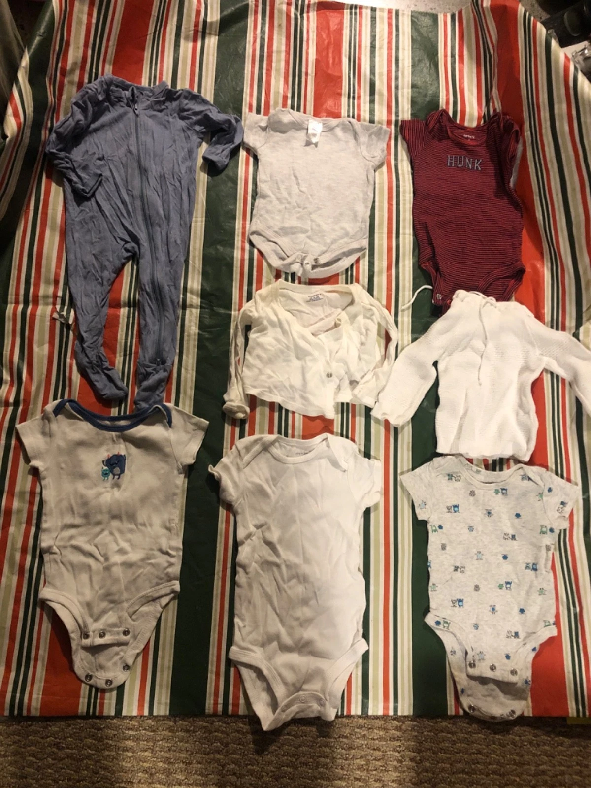 Baby boy clothes lot ( 47 units) 0-3 months Very good condition
Opens in a new window or tab