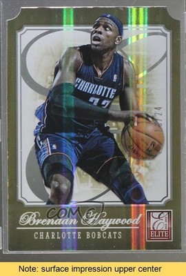 2012-13 Elite Status Gold Die-Cut 15/24 Brendan Haywood #154 READ 1b9b