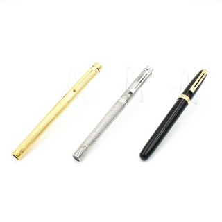 Vintage Sheaffer 14k Gold Nib Barleycorn Fountain Pens Lot of 3 #X1137 4