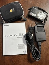 Nikon COOLPIX S230 w/ Built-In Nikkor 6.3-18.9mm 3x Optical Tested