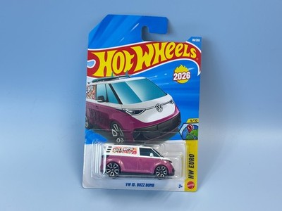 Hot Wheels 2026 Case D Mainline # VW ID. BUZZ BOMB - Int. Card