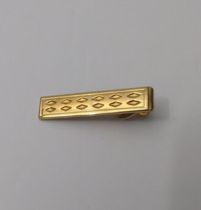 Vintage SWANK Gold Toned Tie Clip 1 1/2" Will Combine Ship