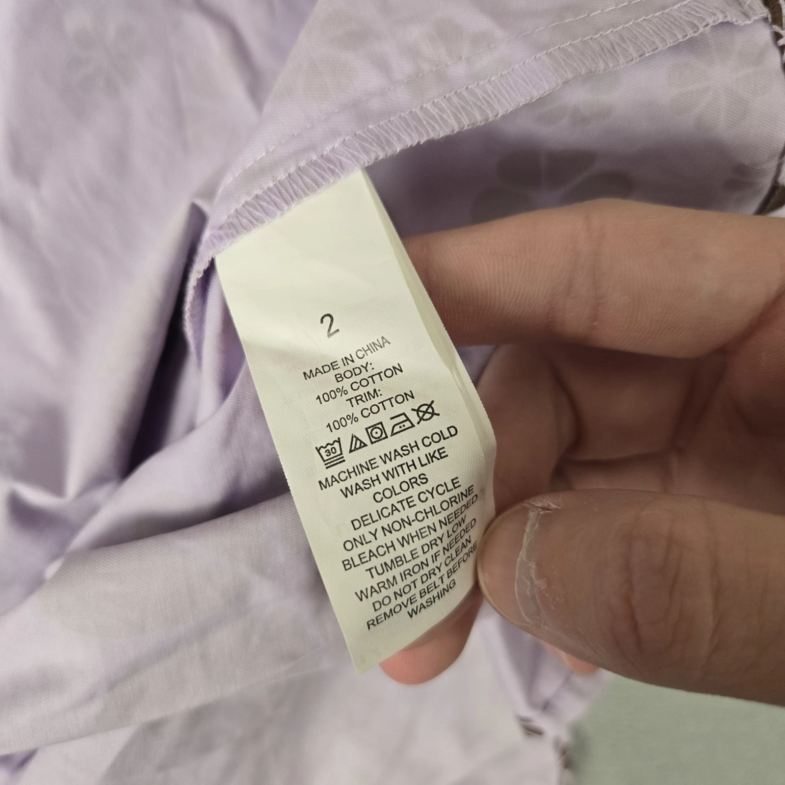 Abito Kate Spade donna 2 lilla floreale cintura viola zip *LEGGI