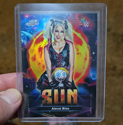 Topps 2025 Topps Chrome WWE Alexa Bliss SUN Insert SmackDown Card PPS-8