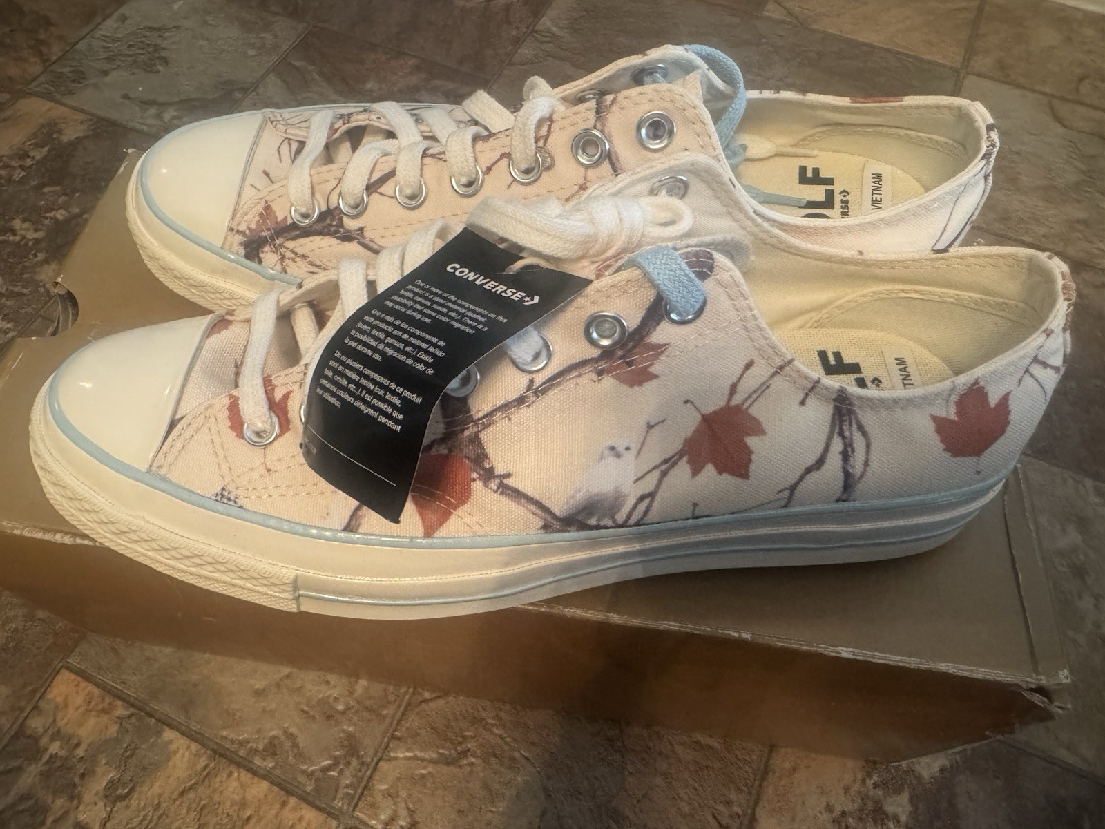Converse Golf Wang x Chuck 70 Low Owl Sneakers Size 10 • Brand New • thumbnail 3