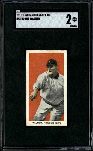 1910 Standard Caramel E93 Honus Wagner - SGC 2