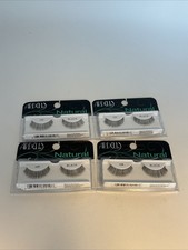 4 pack Ardell 109 Black Natural Eyelashes, One Pair Each