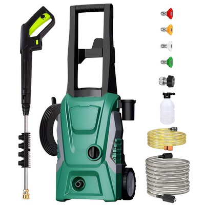 #ad #ad OHHANI Electric Pressure Washer 2030 PSI 2.4 GPM 220V 32 ft Hose Foam $61.20
