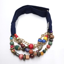 Vintage Carolyn Tanner Designs Womens Belt Adjustable Chunky Beaded 80s 90s