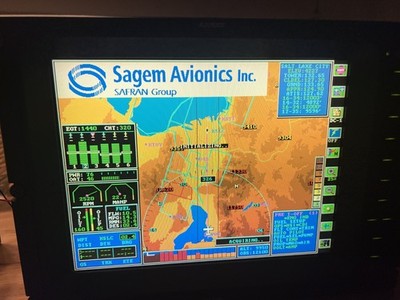 Sagem Avionics Icds 2000 Multifunction display mfd cirrus sr20 sr22 ICDS2000
