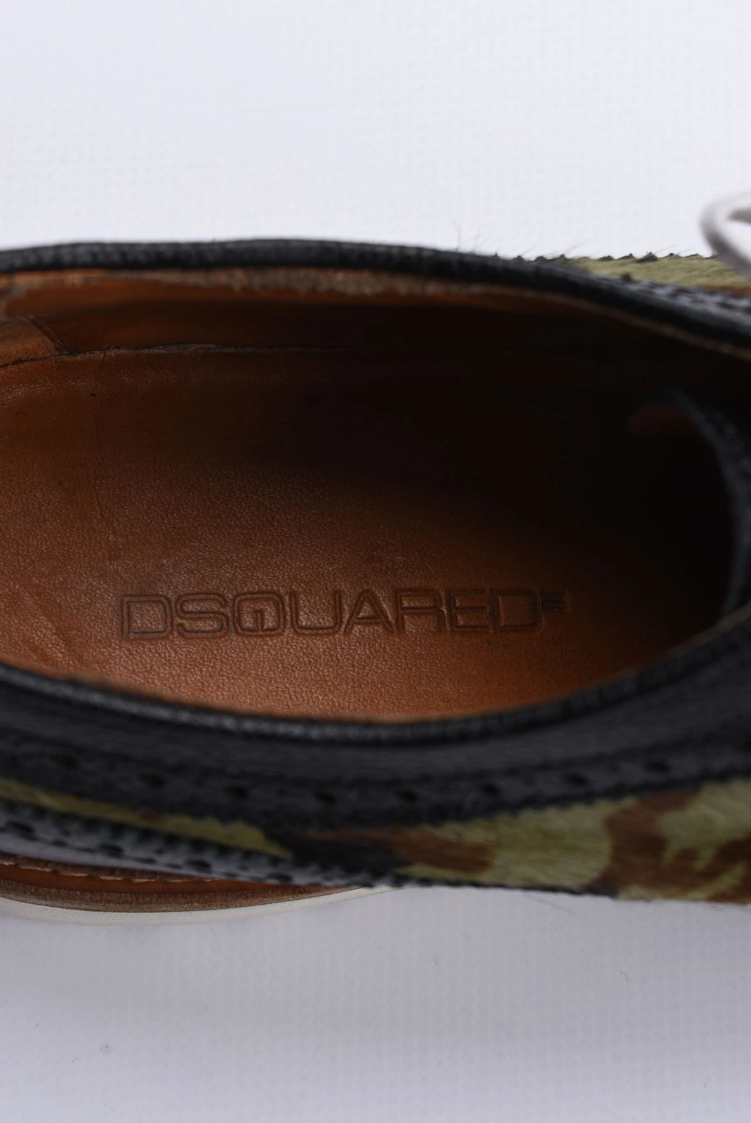 Stivali scarpe Dsquared2 Classic Designers Brogue taglia UK 9 EU43 US10