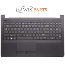 HP 15-BS556TX 15-BS060NM 15-BW507UR Palmrest Upper Cover Touchpad Black