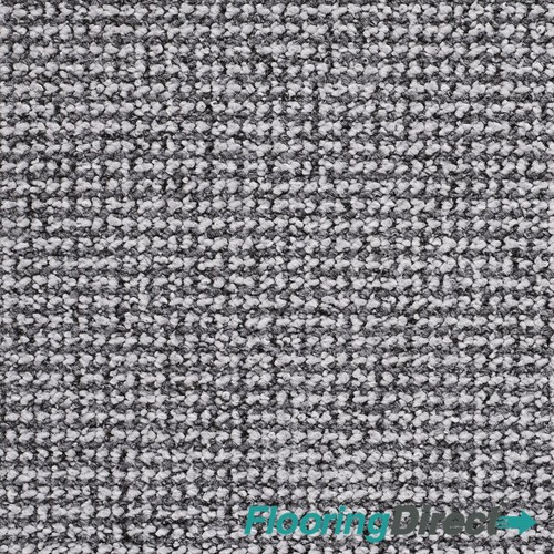 Metal Steel Berber Loop Pile Carpet Hardwearing Stain Resistant 4m wide