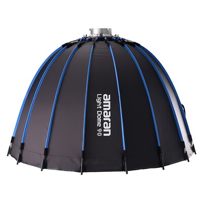Amaran Light Dome 35,4''/90cm Parabol-Softbox Schnellverschluss mit Diffusoren