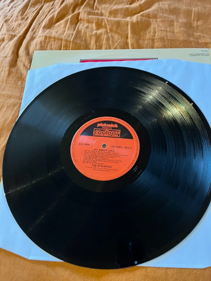 The Stylistics – All About Love Sampler 1981 NEAR MINT Professionally Cleaned - Bild 4 von 4