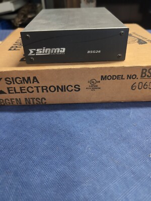 Sigma STS BSG-26N Black Signal Generator
