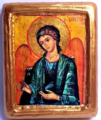 Saint Gabriel The Archangel Catholic Anglican & Byzantine Greek Orthodox Icon