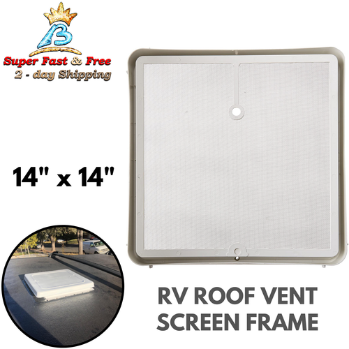 rv roof vent screen replacement