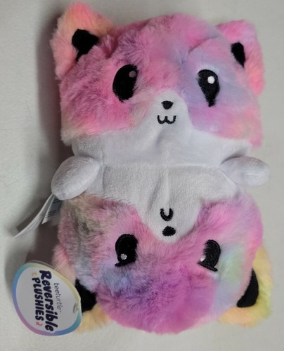 rainbow fox plush
