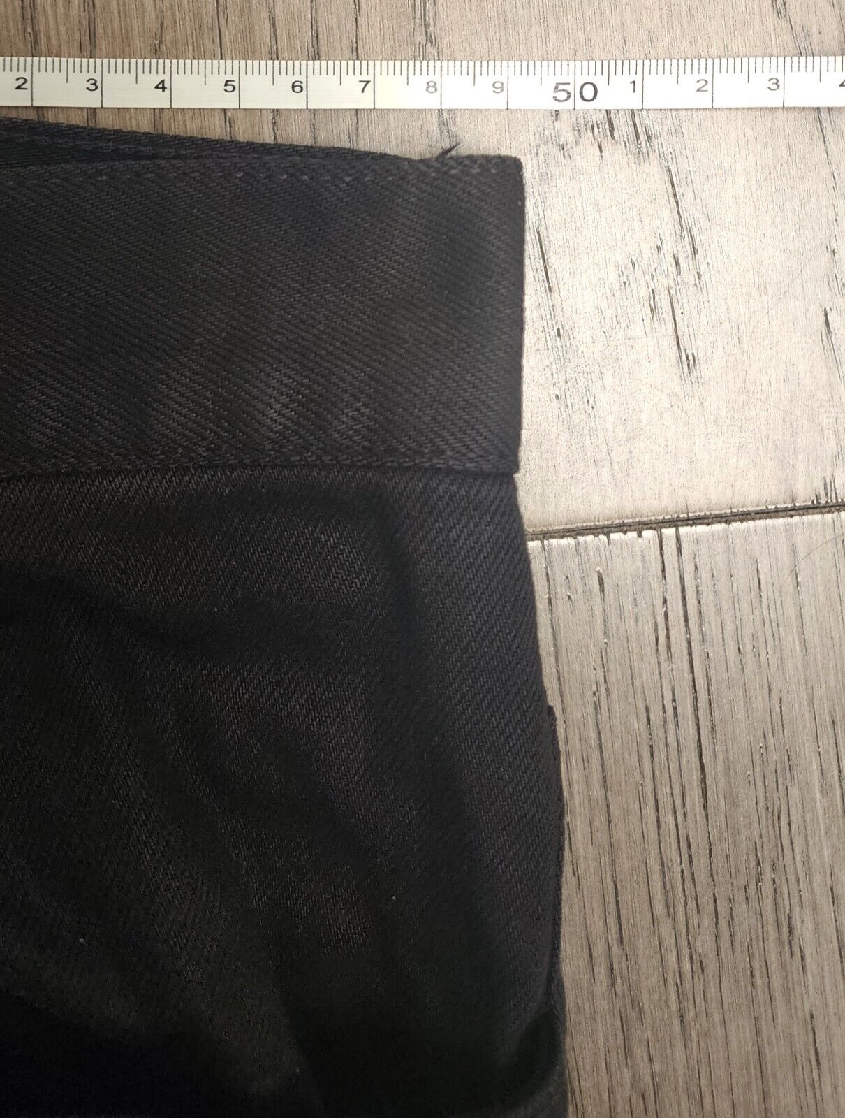 BALMAIN . Black Raw Biker Jeans . Size 35. Made i… - image 19