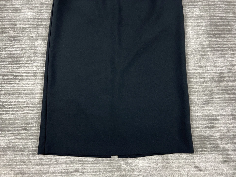 Женская юбка Kathie Lee Collection 12 черная 100% полиэстер длинная повседневная - Изображение 3 из 4