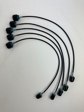 x(5) Pasternack PE38752Z-12 Water Blue FAKRA Plug to FAKRA Jack Cable 12" RG174