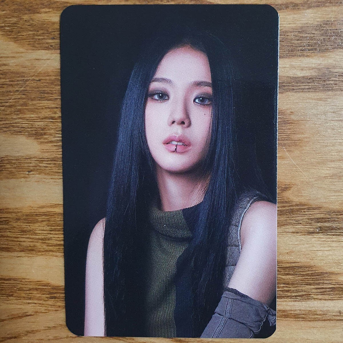Jisoo Official Photocard BlackPink Born Pink MD Pop-Up Store