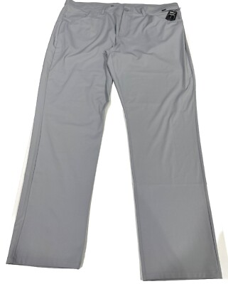 #ad Travis Mathew Golf Pants Mens 42 x 32 Trevino 5 Pocket Grey 1MX556 NWT $99 $46.42