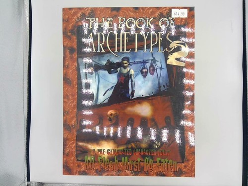 Book of Archetypes 2, Ein Pre-Gen Charakter-Folio für alles Fleisch muss gegessen werden RPG - Bild 1 von 2